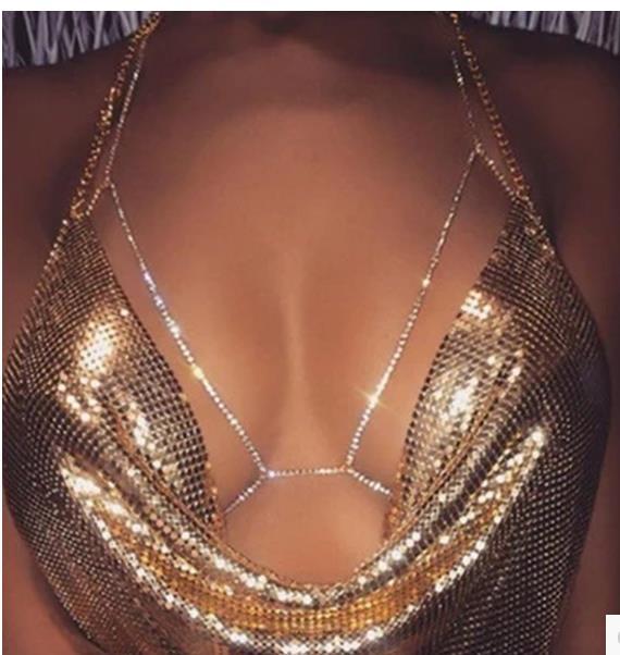 BIJOUX CORPS FEMMES STRASS