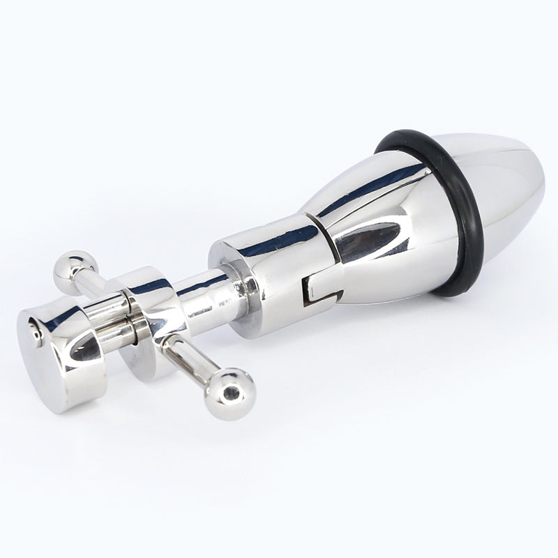 Plug en Acier Inoxydable avec Système de Verrouillage – Stimulation Anale et Vaginale Sécurisée