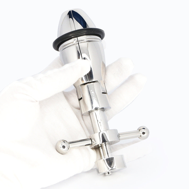 Plug en Acier Inoxydable avec Système de Verrouillage – Stimulation Anale et Vaginale Sécurisée