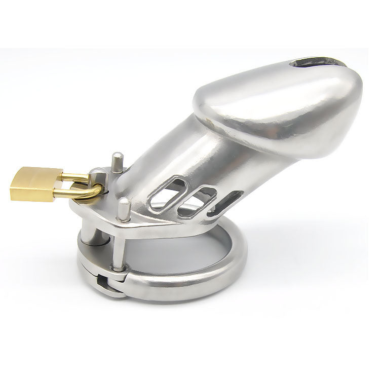 Cage de Chasteté / à Pénis Homme – Acier Inox 316L avec Cadenas