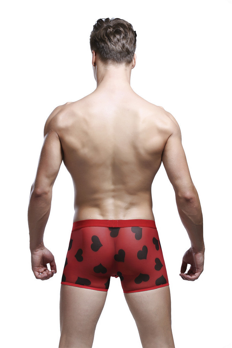 BOXER IMPRIMÉ TRANSPARENT RESPIRANT & CONFORTABLE