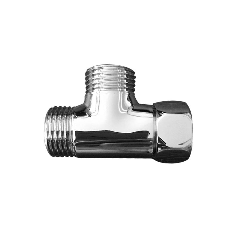 3-Way Brass Water Separator for Toilet, Bidet and Shower Head - 1/2 Inch Compatible