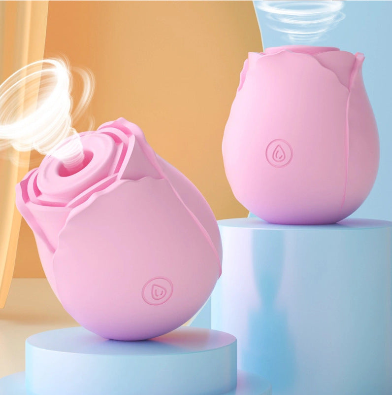 Vibrating Suction Rose – Suction & Vibration Clitoral Stimulator
