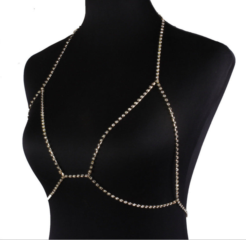 BIJOUX CORPS FEMMES STRASS