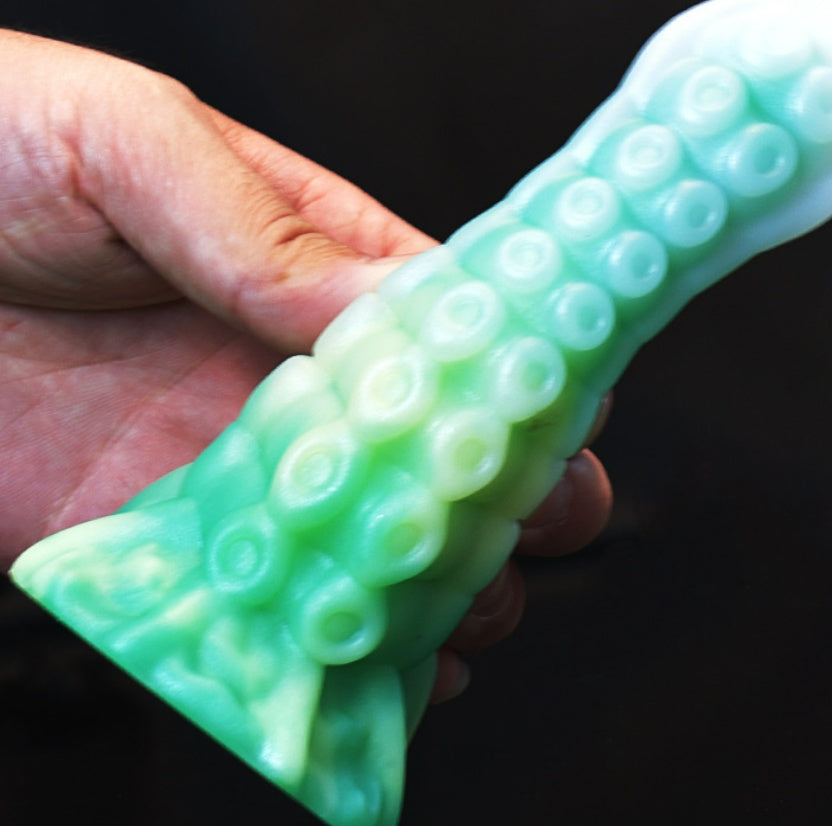 Ultra-Soft Multicolored Tentacle Sex Toy Pleasure from the Deep