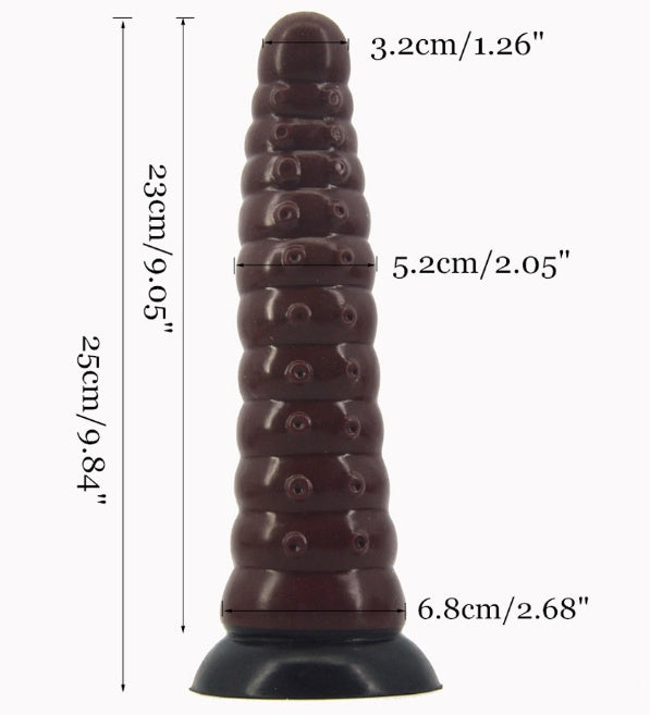 Wiggly Realistic Soft Silicone Sex Toy