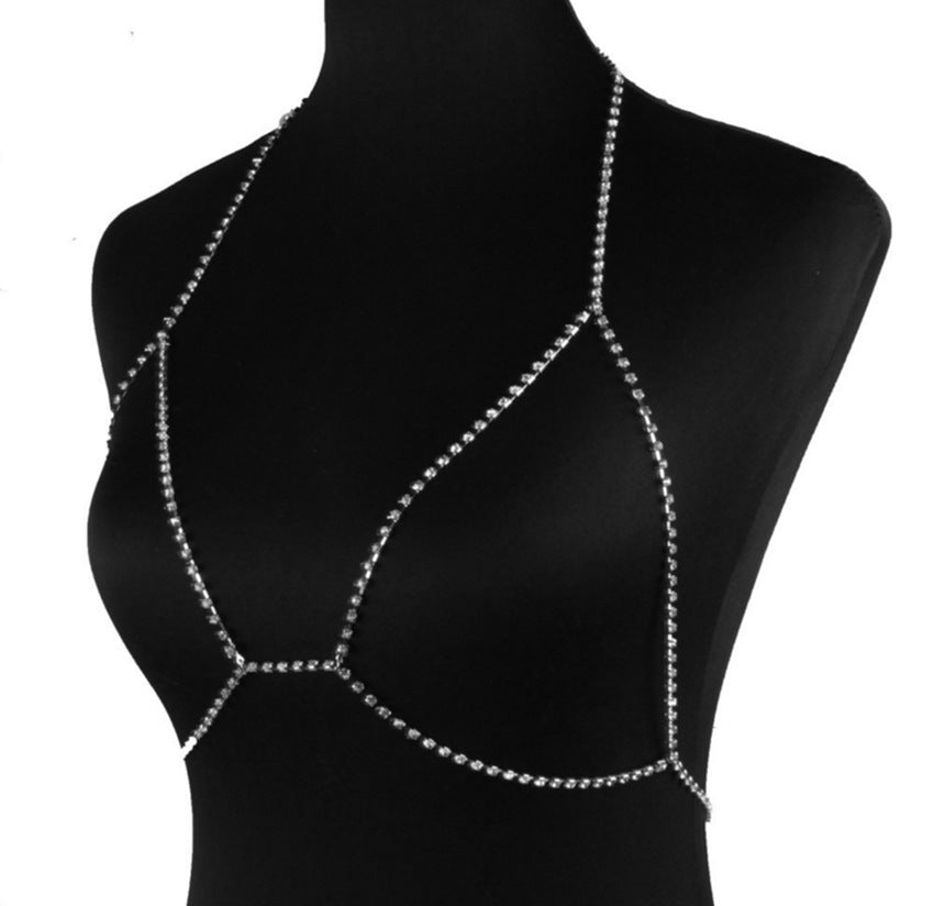 BIJOUX CORPS FEMMES STRASS