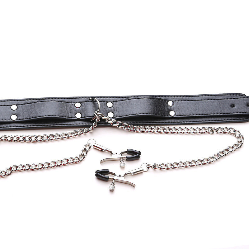 Collier en Chaîne Métallique BDSM