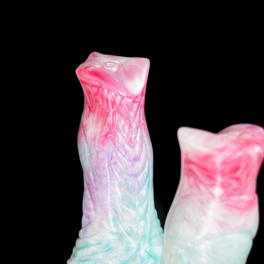 DOUBLE DILDO GODE ULTRA SOUPLE FANTASY ICE COSPLAY ❄️ DOUBLE PÉNÉTRATION & STIMULATION CLITORIDIENNE
