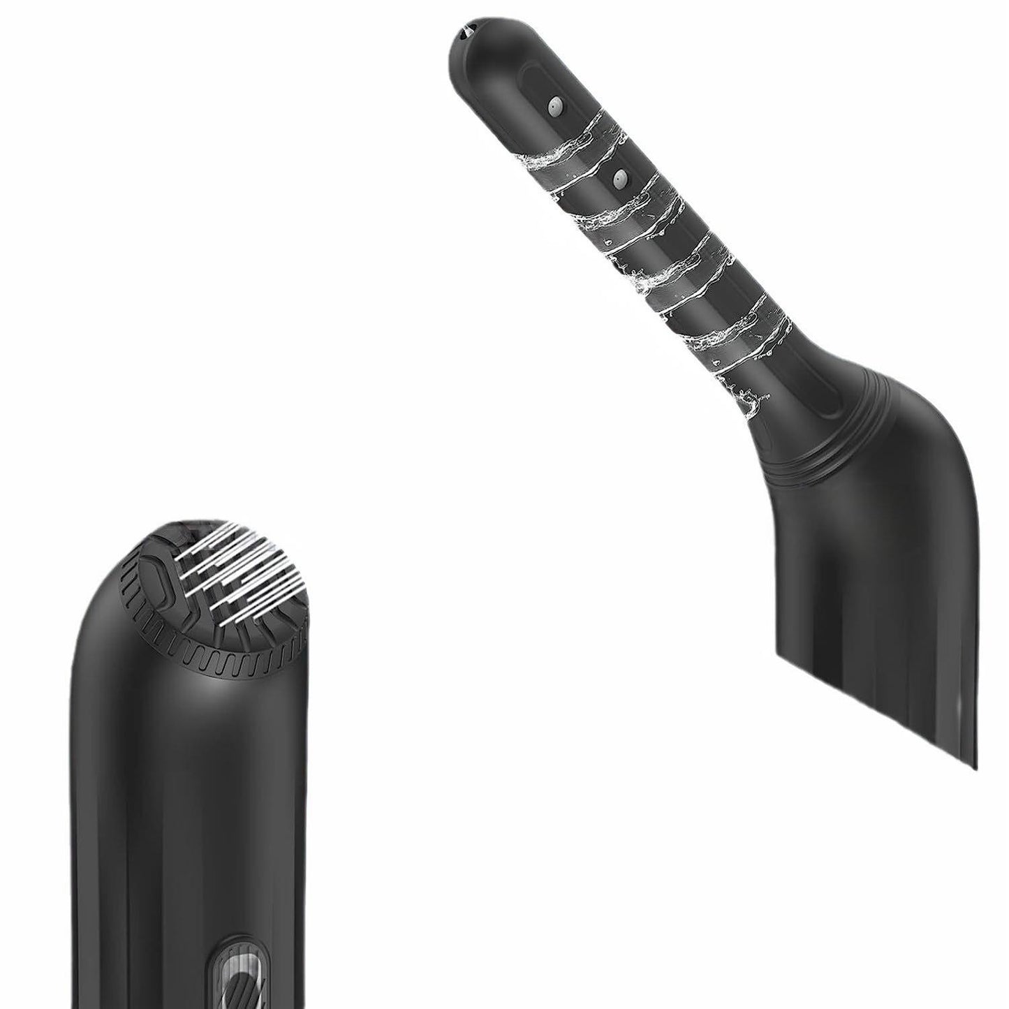 CANULE DE NETTOYAGE INTIME ÉLECTRIQUE & ENTRETIEN DES SEXTOYS DOUBLE EMBOUT PORTABLE AUTOMATIQUE ET ADAPTABLE SUR 95 % DES BOUTEILLES