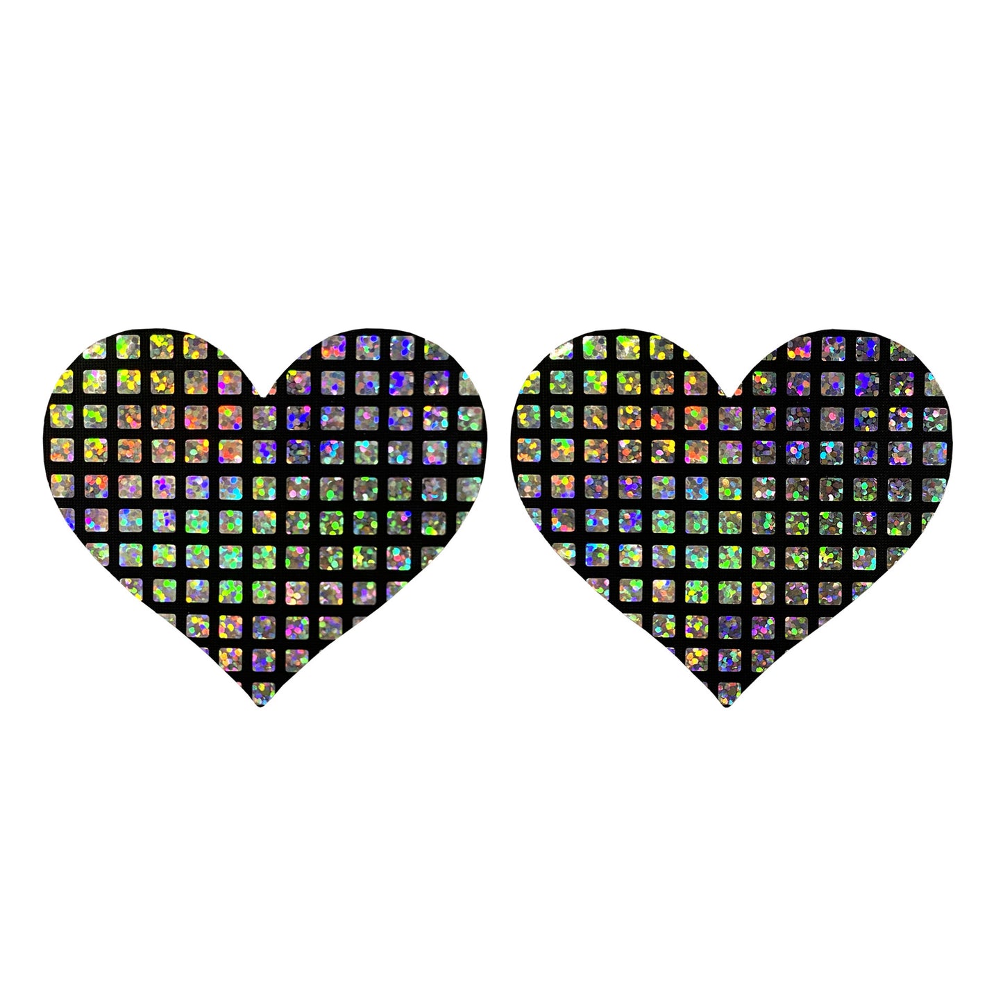 CACHE-TÉTONS LOVE PAILLETTES