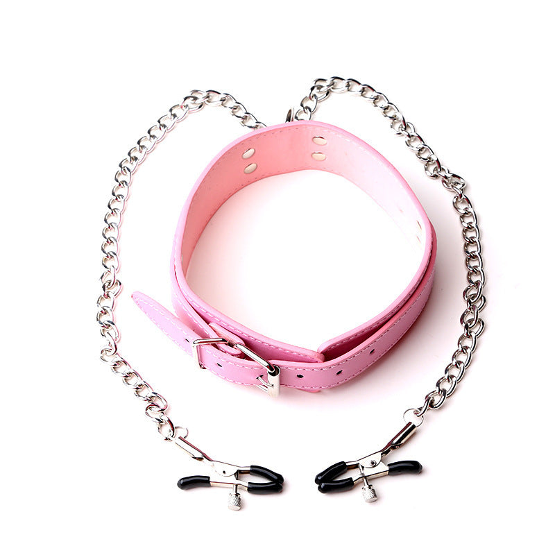 Collier en Chaîne Métallique BDSM