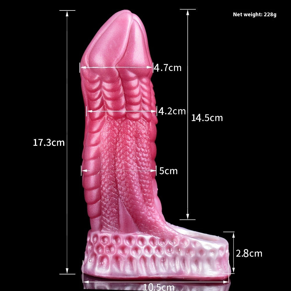 Dragon Fantasy Gode Sextoy / Extension Pénienne en Silicone Souple