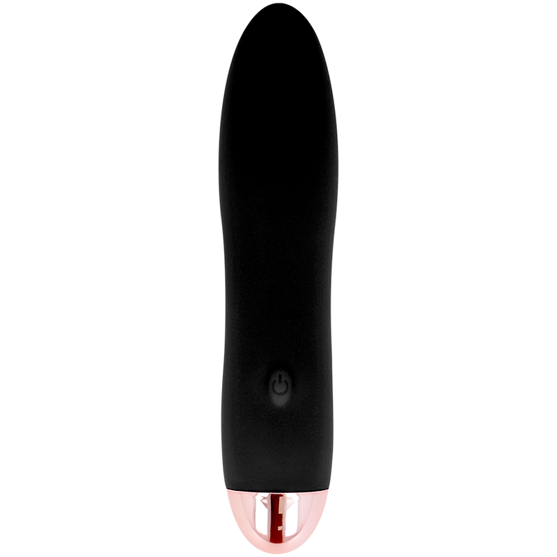 DOLCE VITA - VIBRATEUR RECHARGEABLE QUATRE NOIR 7 VITESSES DOLCE VITA
