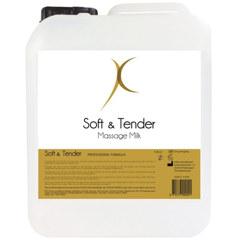 SOFT AND TENDER - LAIT DE MASSAGE 5000 ML SOFT AND TENDER