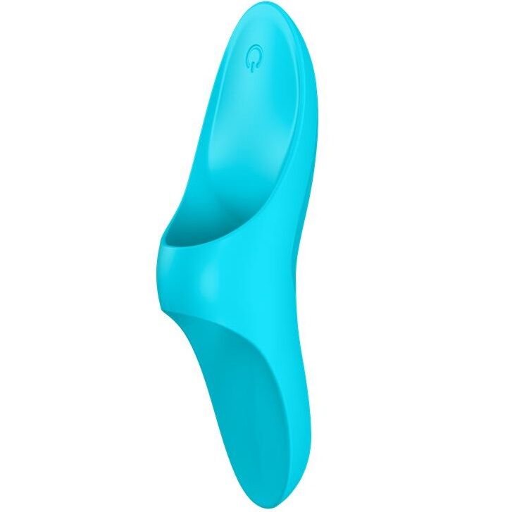 SATISFYER - VIBRATEUR DOIGTS TEASER LUMIÈRE BLEUE SATISFYER VIBRATOR