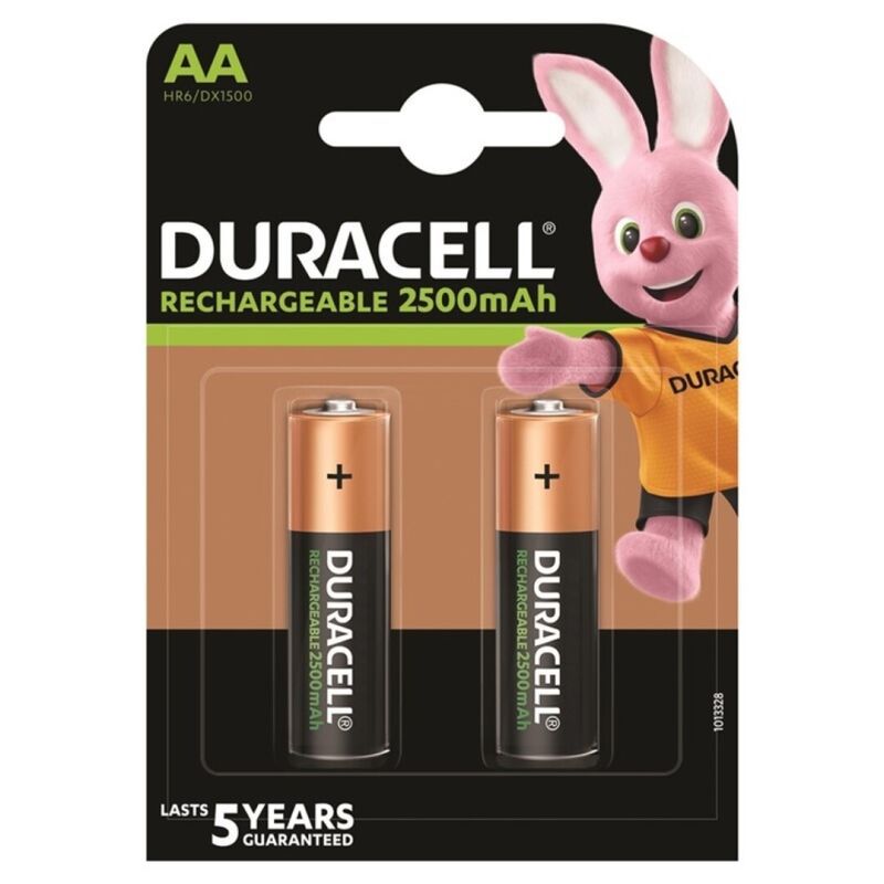 DURACELL - BATTERIE RECHARGEABLE HR6 AA 2500mAh 2 UNIT? DURACELL