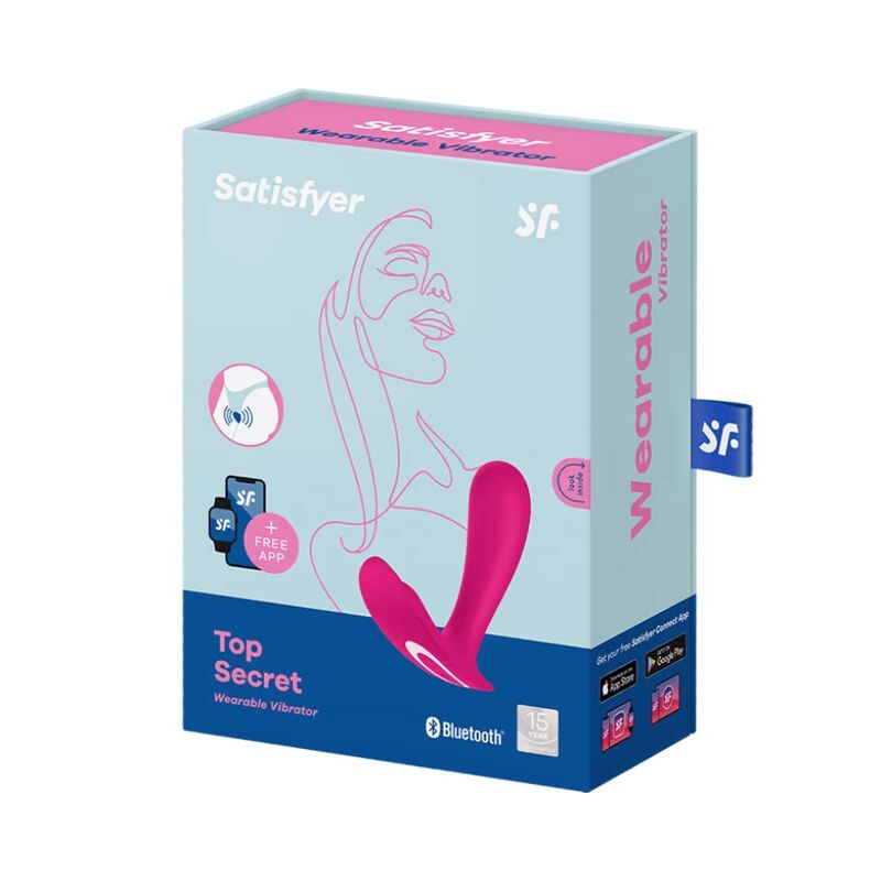 SATISFYER - VIBRATEUR TOP SECRET ROSE SATISFYER VIBRATOR
