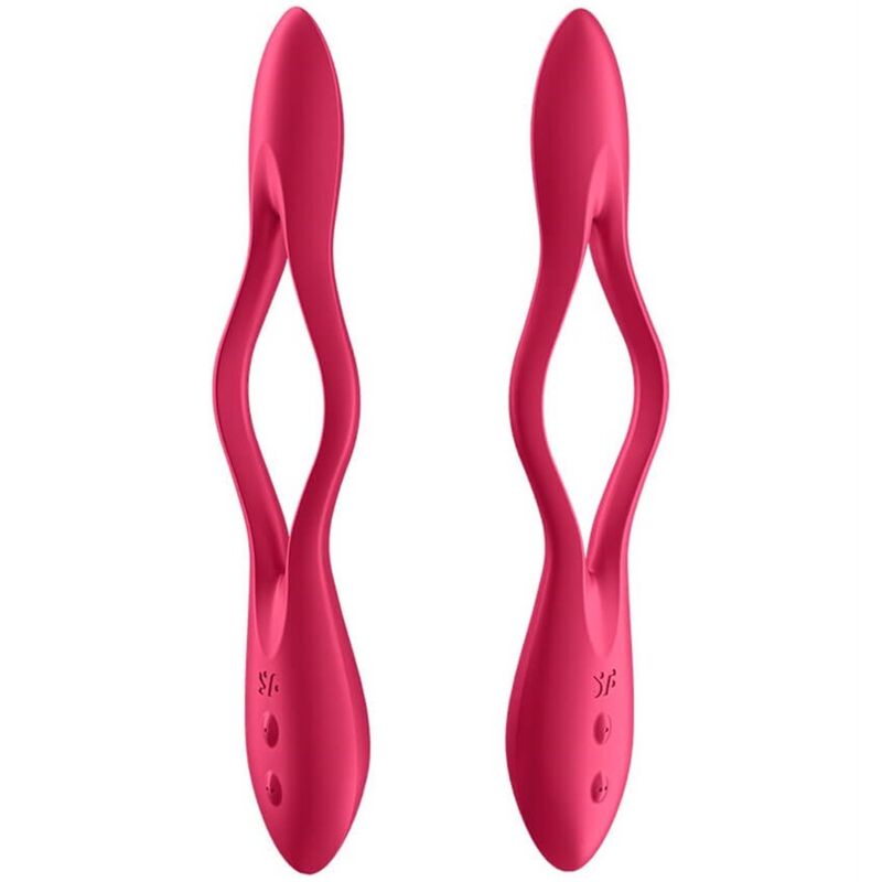 SATISFYER - VIBRATEUR MULTI ELASTIC JOY ROUGE SATISFYER VIBRATOR