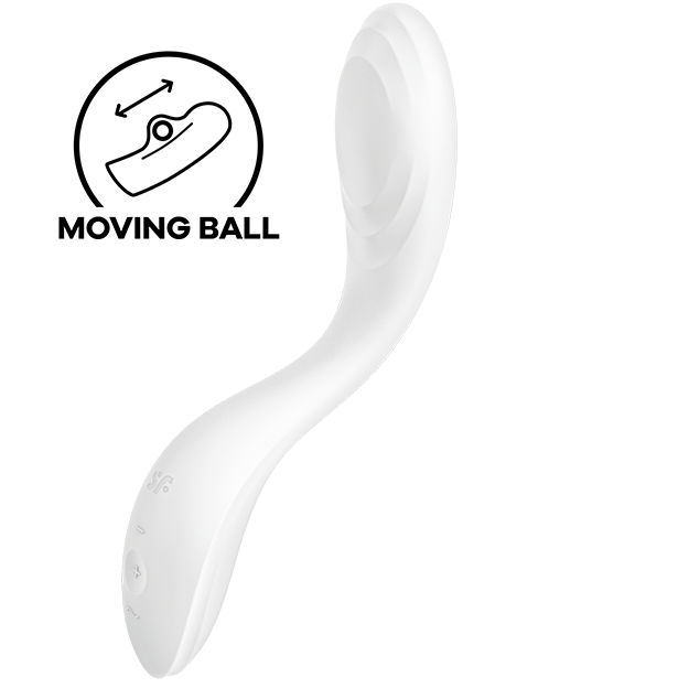 SATISFYER - VIBRATEUR SPOT G RRROLLING PLEASURE VERT SATISFYER VIBRATOR