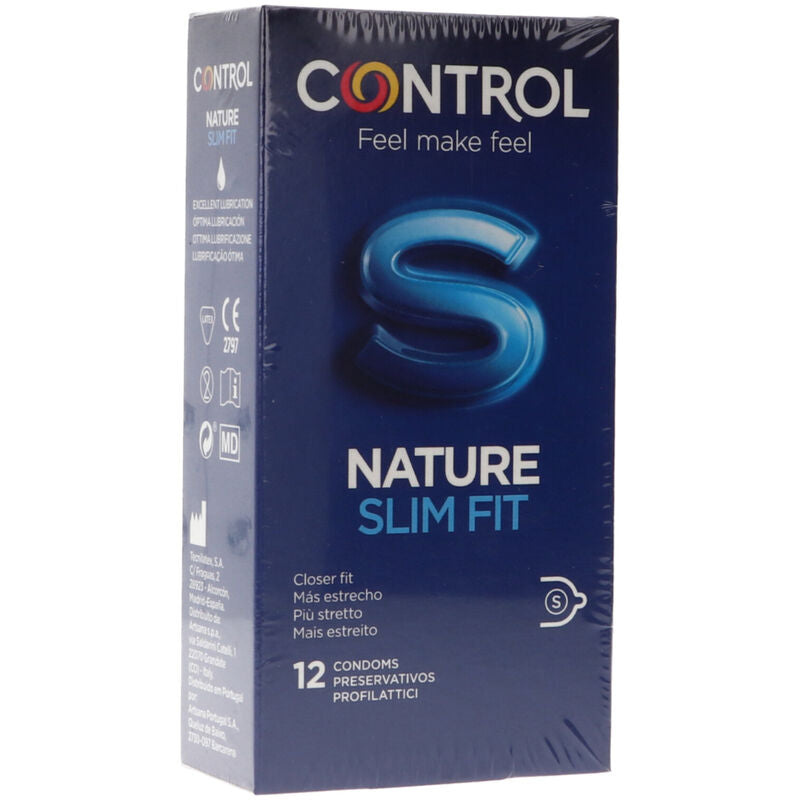 CONTROL - NATURE SLIM FIT 12 UNITÉS CONTROL CONDOMS