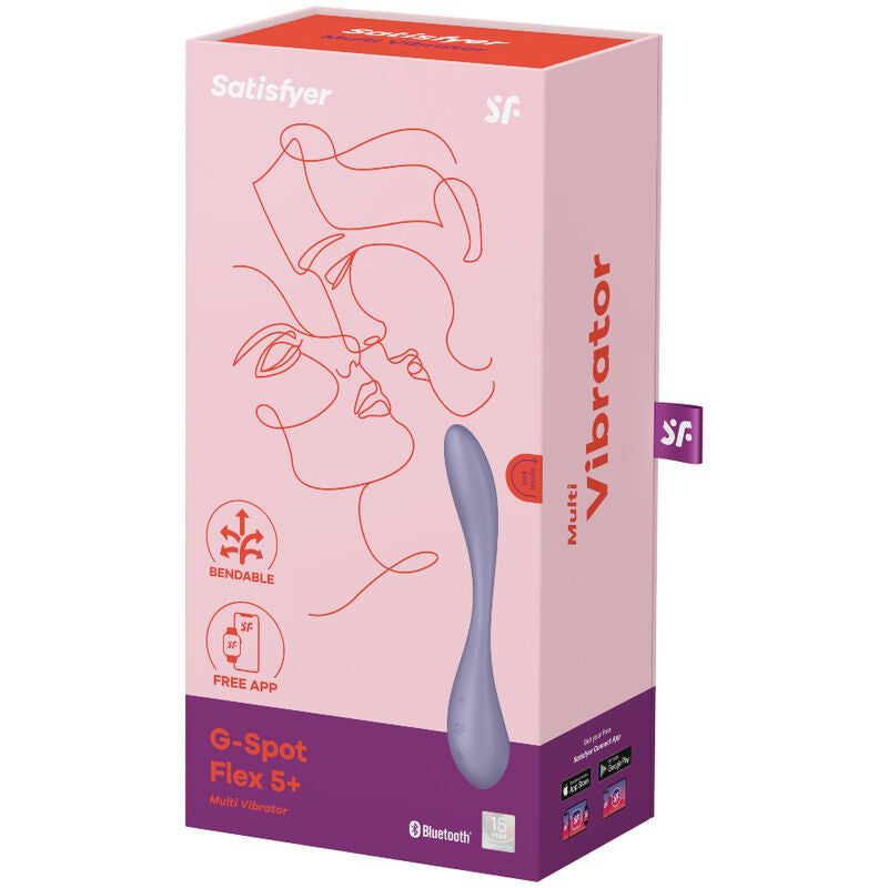 SATISFYER - VIBRATEUR MULTI G-SPOT FLEX 5 BLEU SATISFYER VIBRATOR