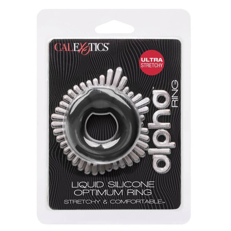 CALEXOTICS - BAGUE ALPHA OPTIMUM NOIR CALEXOTICS