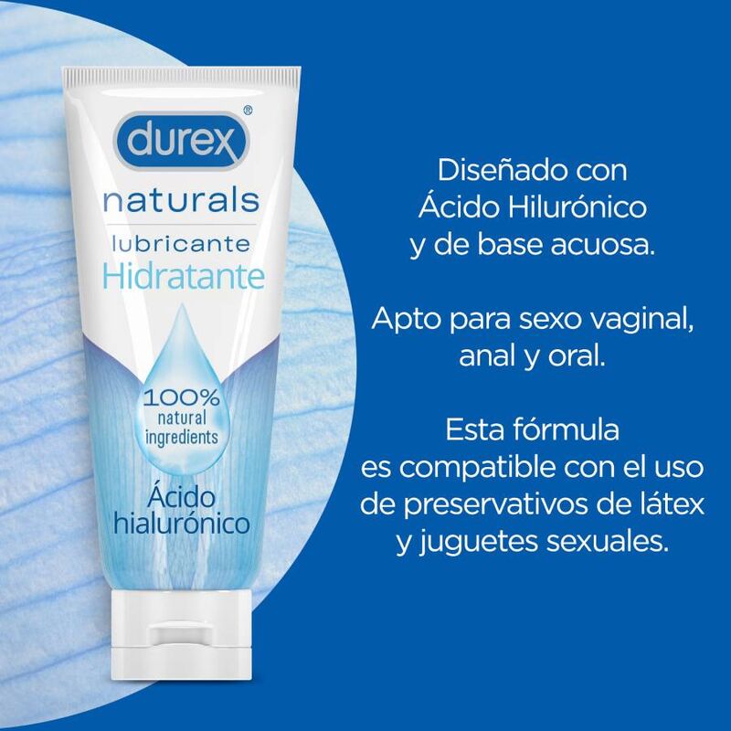DUREX - LUBRIFIANT HYDRATANT NATUREL 100 ML DUREX LUBES