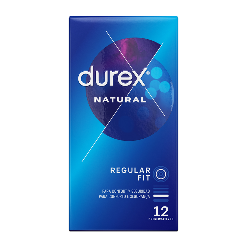 DUREX - NATUREL PLUS 12 UNITÉS DUREX CONDOMS