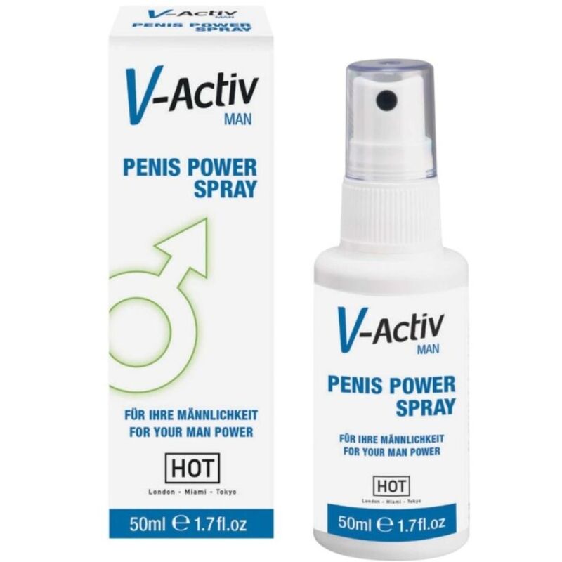 HOT - V-ACTIV PENIS POWER SPRAY HOMME 50ML HOT