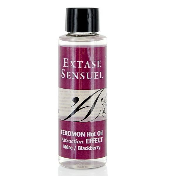 EXTASE SENSUAL - HUILE DE MASSAGE EFFET CHAUFFANT AUX PHÉROMONES DE MÛRE 100 ML EXTASE SENSUAL