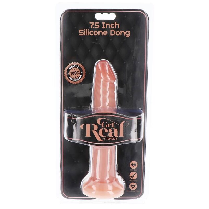 GET REAL - SILICONE DONG 19 CM PEAU GET REAL
