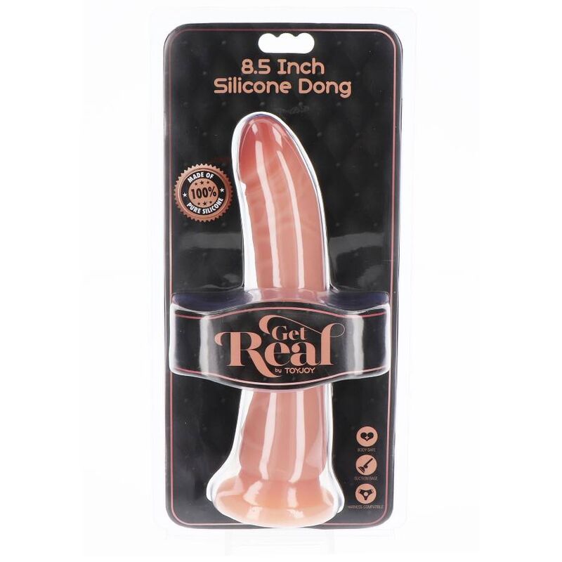 GET REAL - PEAU SILICONE DONG 21 CM GET REAL