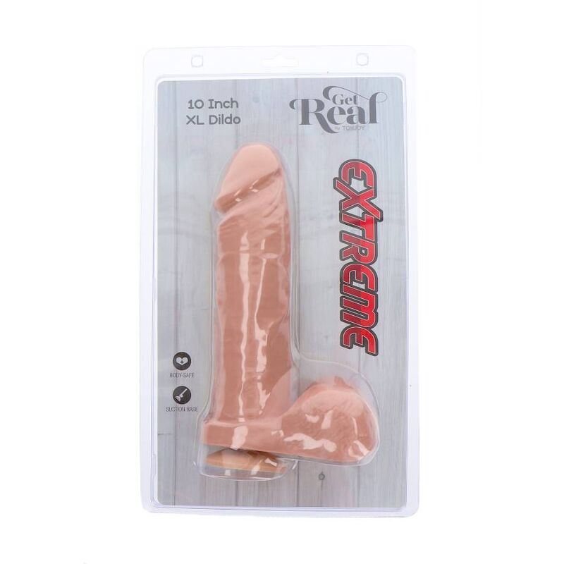 GET REAL - GODE EXTREME XL 25,5 CM PEAU GET REAL