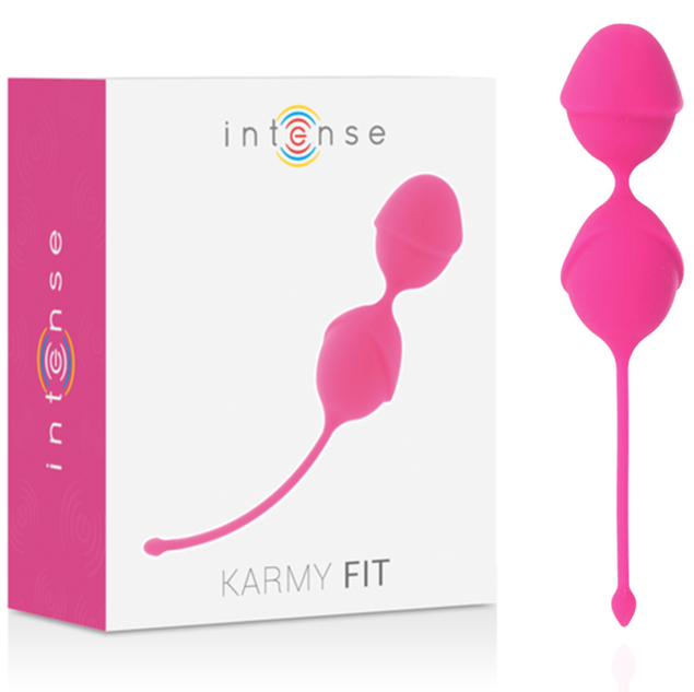 INTENSE - KARMY FIT KEGEL SILICONE FUCHSIA INTENSE HEALTH & FUN