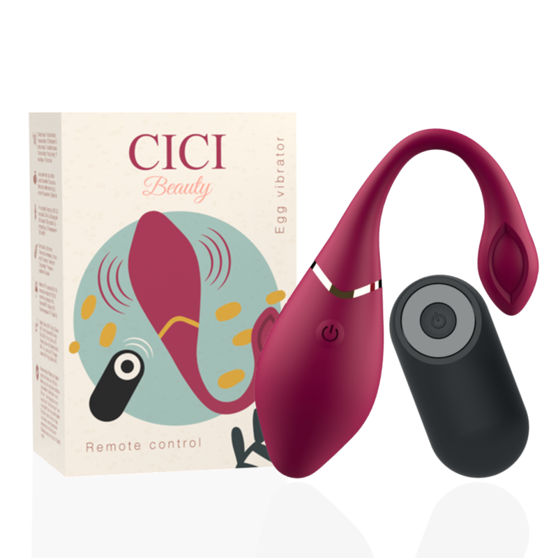 CICI BEAUTY - PREMIUM SILICONE EGG VIBRATEUR TÉLÉCOMMANDE CICI BEAUTY