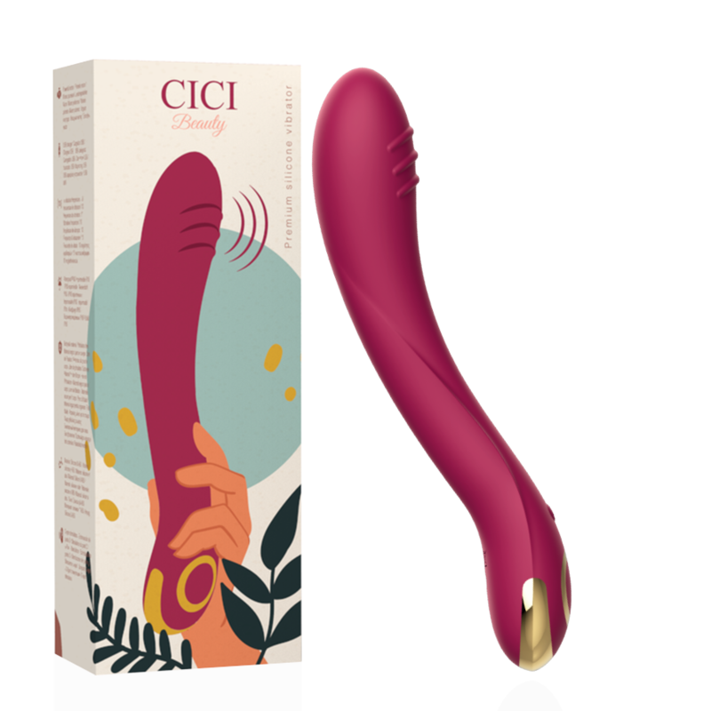 CICI BEAUTY - VIBRATEUR POINT G EN SILICONE PREMIUM CICI BEAUTY