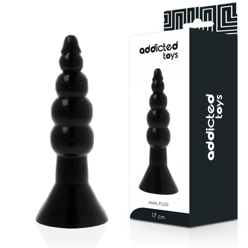 ADDICTED TOYS - PLUG ANAL 17 CM NOIR ADDICTED TOYS