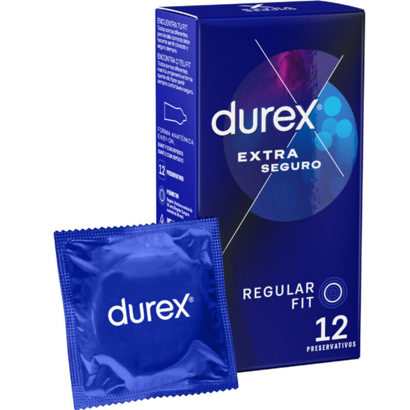DUREX - EXTRA SÉGURO 12 UNITÉS DUREX CONDOMS