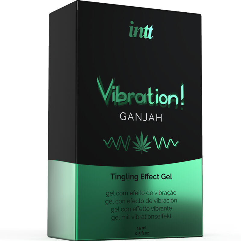 INTT - PUISSANT STIMULANT INTIME GEL VIBRANT LIQUIDE CANNABIS 15ML INTT UNISEX AROUSAL GEL