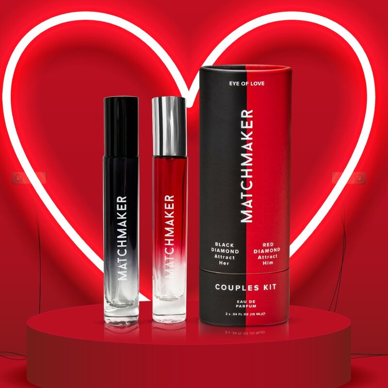 EYE OF LOVE - MATCHMAKER PHEROMONE 2PC SET COUPLES KIT ATTIRE HER & HIM 20 ML EYE OF LOVE