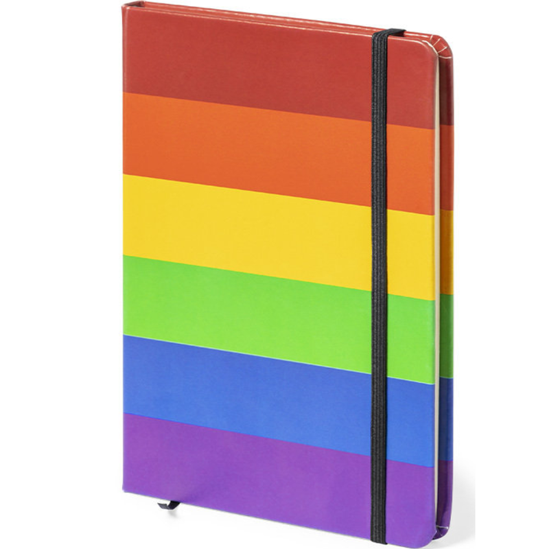 PRIDE - CARNET DRAPEAU LGBT 15 x 21 PRIDE