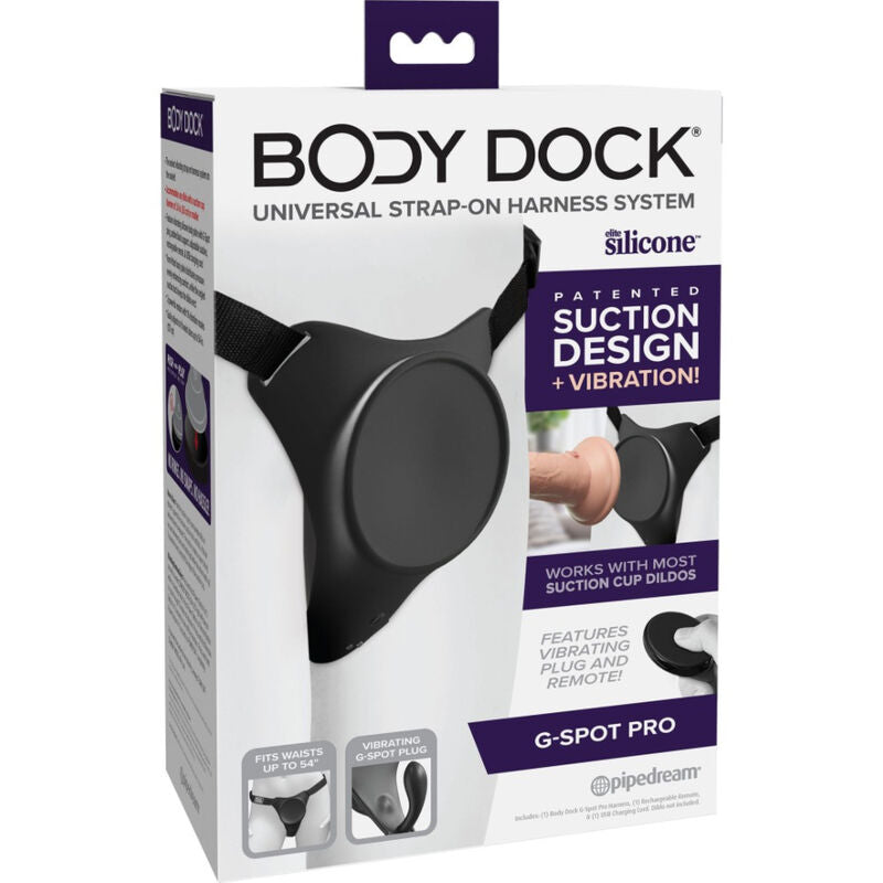 PIPEDREAMS - HARNAIS BODY DOCK G-SPOT PRO PIPEDREAMS