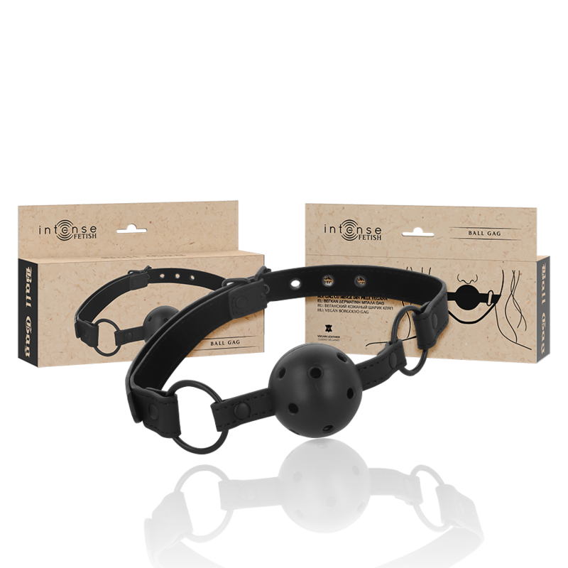 INTENSE - FETISH BILLON-BALLE EN CUIR VÉGÉTALIEN INTENSE FETISH