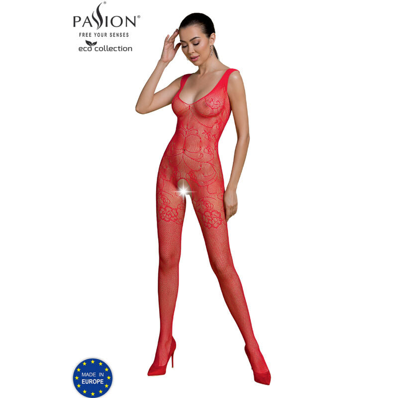PASSION - BODYSTOCKING ECO COLLECTION ECO BS012 BLANC PASSION WOMAN BODYSTOCKINGS