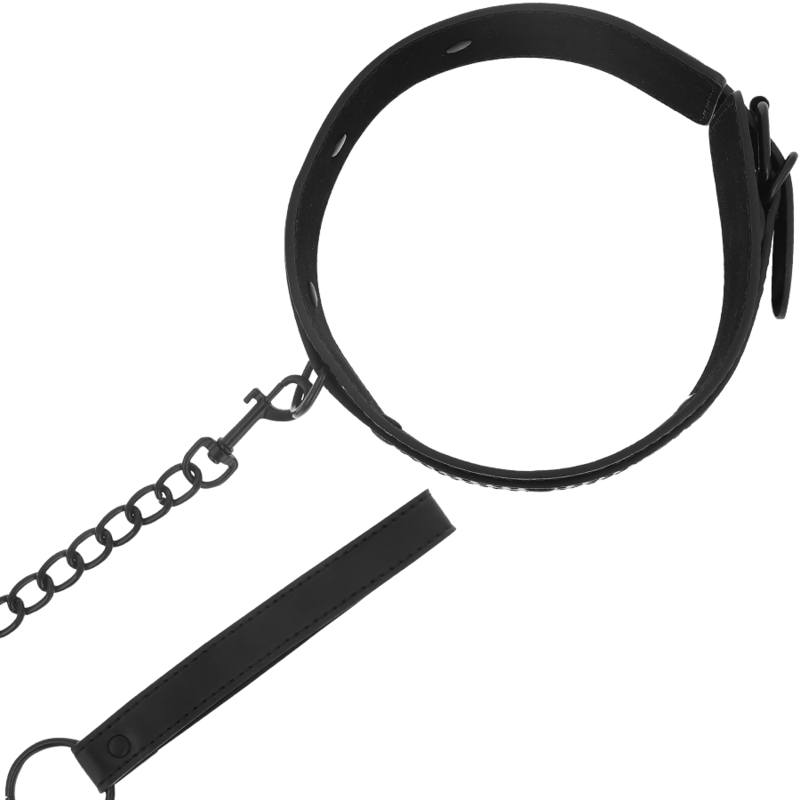 INTENSE - FETISH COLLIER EN CUIR VEGAN INTENSE FETISH