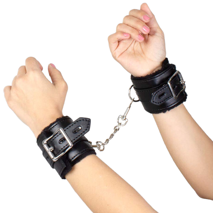 SECRETPLAY - MENOTTES DE BONDAGE NOIRES COLLECTION BDSM SECRETPLAY 100% FETISH