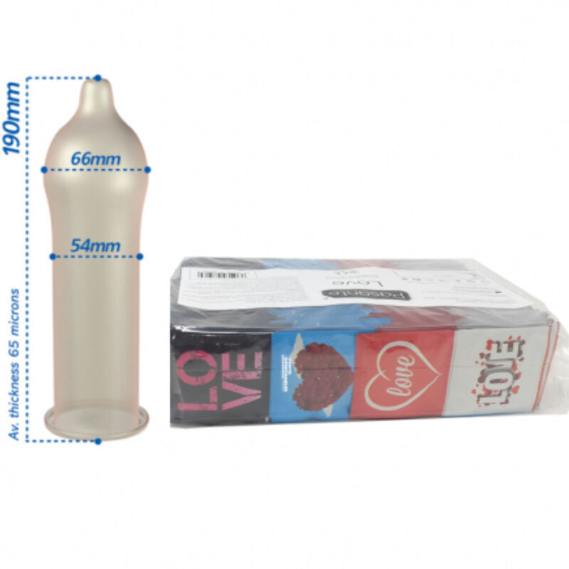 PASANTE - PRÉSERVATIFS LOVE BAG 144 UNITÉS PASANTE