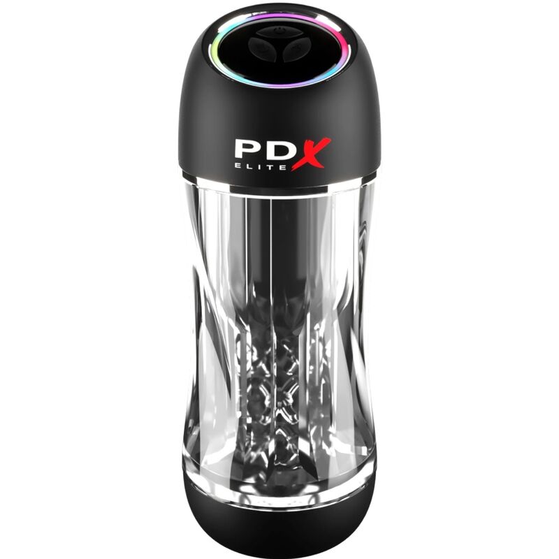 PDX ELITE - VIBRATEUR STROKER VIEWTUBE PRO TRANSPARENT PDX ELITE