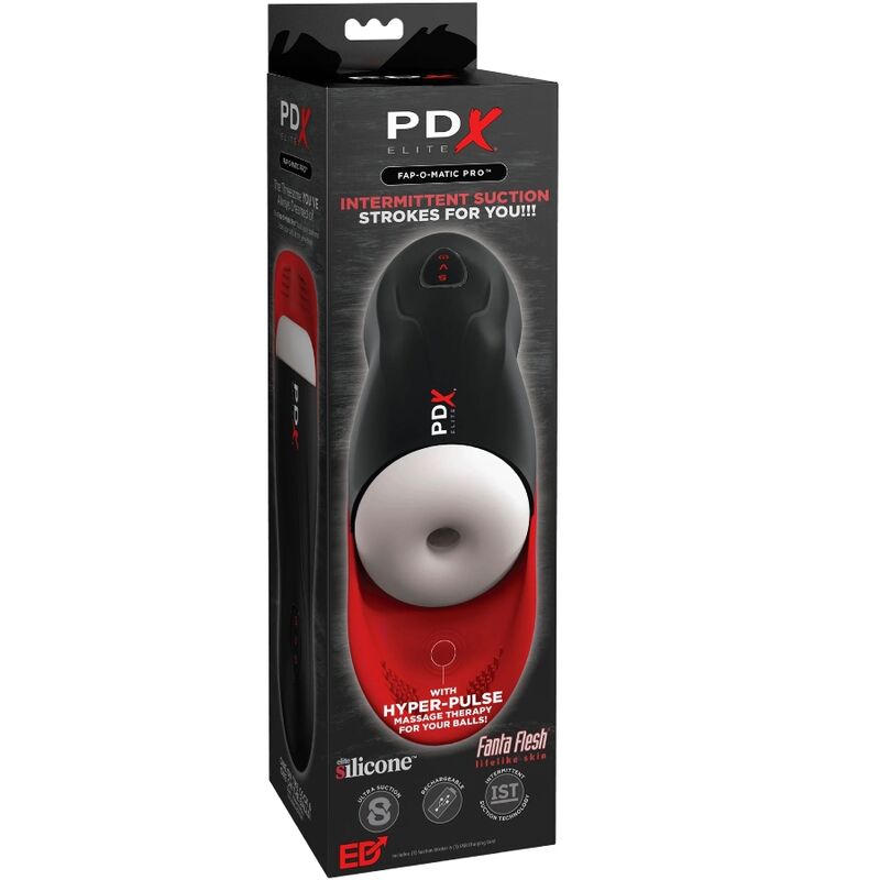 PDX ELITE - STROKER FAP-O-MATIC PRO AVEC BASE TESTICULAIRE PDX ELITE